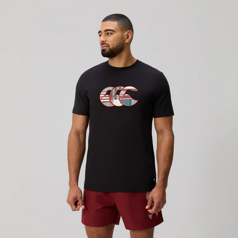 Load image into Gallery viewer, Canterbury Mens Uglies Logo Tee - Black/Multi
