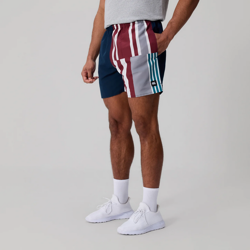 Load image into Gallery viewer, Canterbury Mens Uglies Harletic Shorts - Navy/Multi
