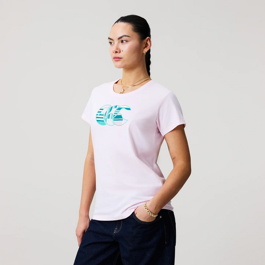 Canterbury Womens Uglies Logo Tee - Cherry Blossom/Multi