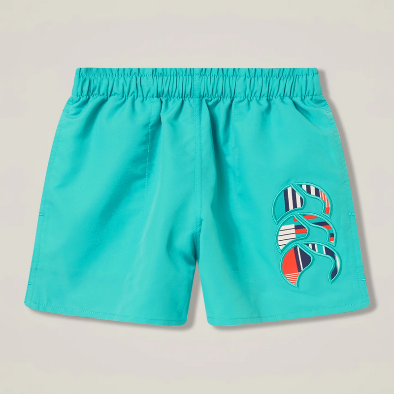 Load image into Gallery viewer, Canterbury Kids Uglies Tactic Short - Baltic Green/Multi
