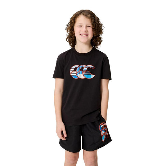 Canterbury Kids Uglies Logo T-Shirt - Black/Multi