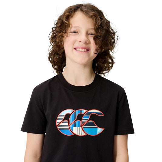 Canterbury Kids Uglies Logo T-Shirt - Black/Multi