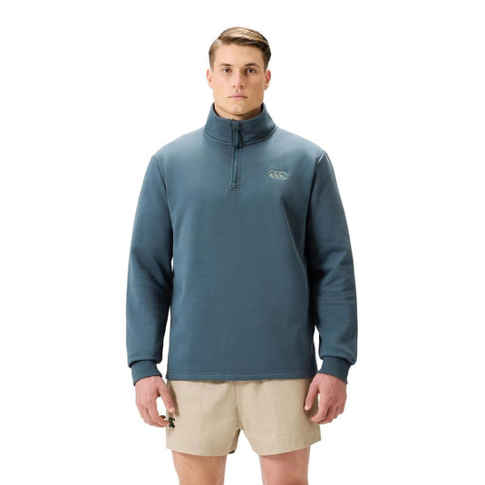 Canterbury Mens Fundamentals Quarter Zip Sweater