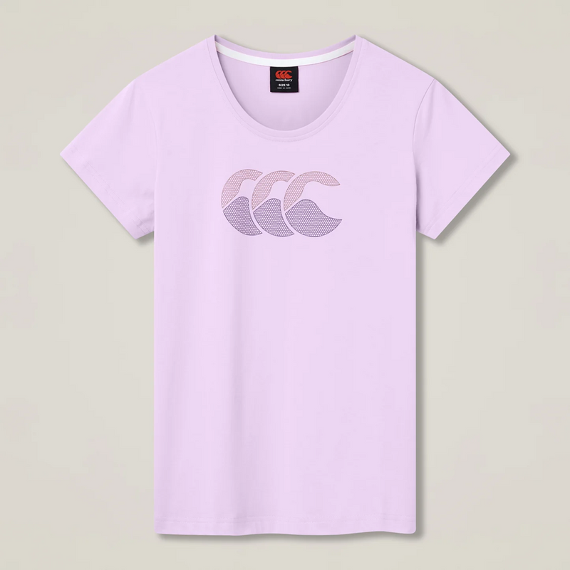 Load image into Gallery viewer, Canterbury Womens Fundamental T-Shirt - Pastel Lavender/Grey
