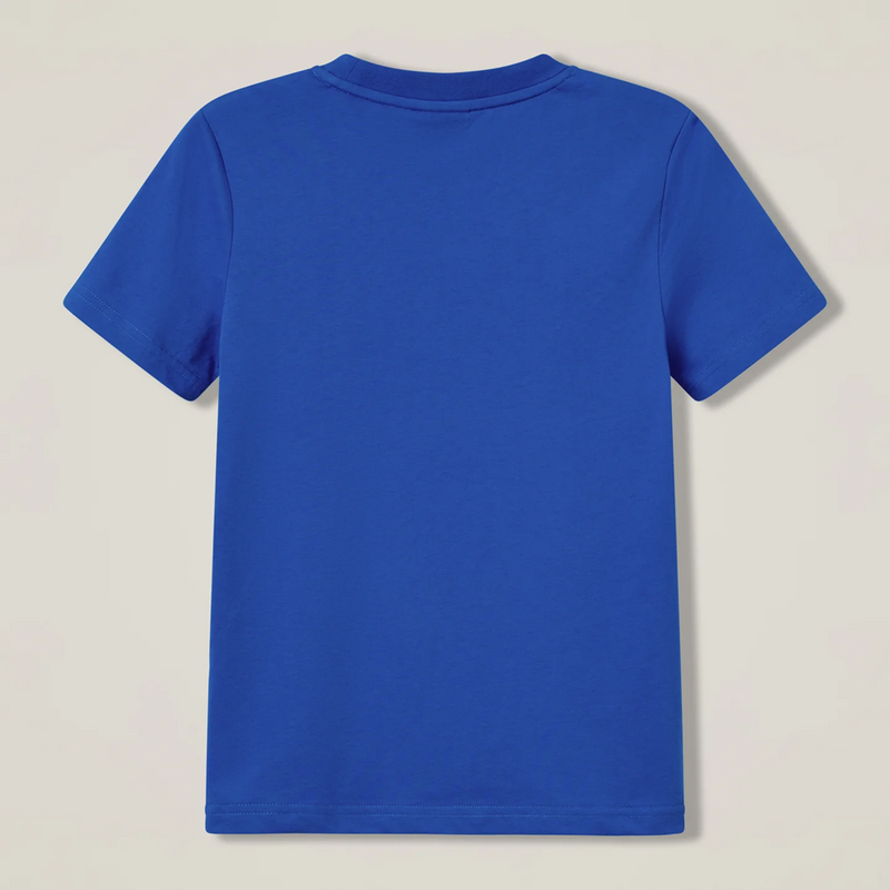 Load image into Gallery viewer, Canterbury Kids Fundamental T-Shirt - Daphne Blue/White
