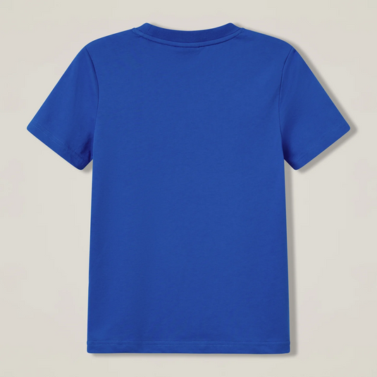 Canterbury Kids Fundamental T-Shirt - Daphne Blue/White