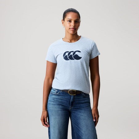 Load image into Gallery viewer, Canterbury Womens Rakaia 2.0 T-Shirt - Classic Marl
