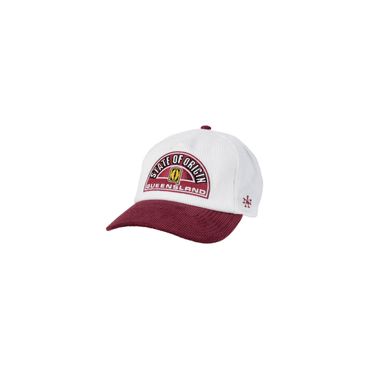 American Needle QLD Maroons 2026 Retro Corduroy Cap