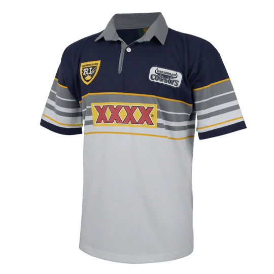 Load image into Gallery viewer, Tidwell North Queensland Cowboys 1995 Retro Jersey
