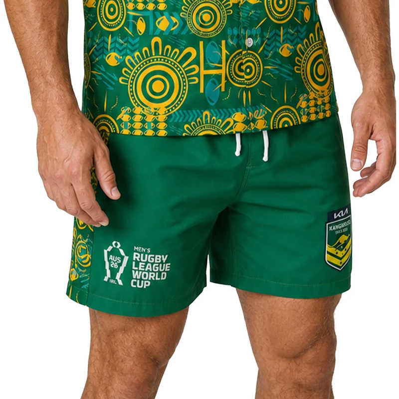 Load image into Gallery viewer, Ashtabula Mens RLWC26 Australia Volley Shorts
