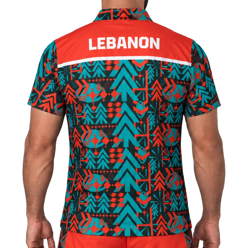 Load image into Gallery viewer, Ashtabula Mens RLWC26 Lebanon Hawaiian Shirt
