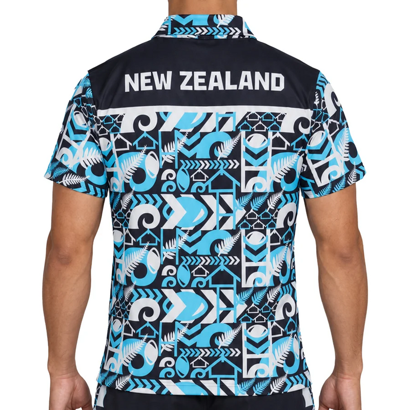 Load image into Gallery viewer, Ashtabula Mens RLWC26 New Zealand Hawaiian Shirt
