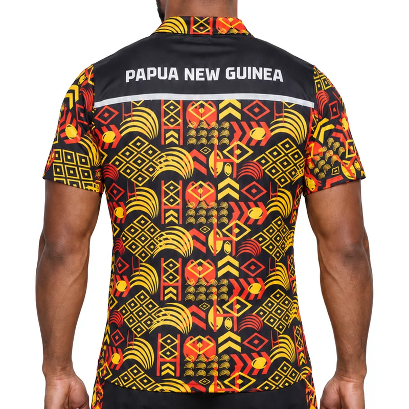Load image into Gallery viewer, Ashtabula Mens RLWC26 Papua New Guinea Hawaiian Shirt
