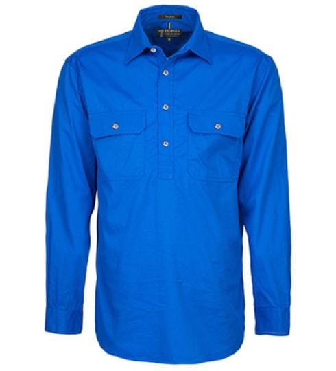 Pilbara Mens Heavy Weight Closed Front Shirt