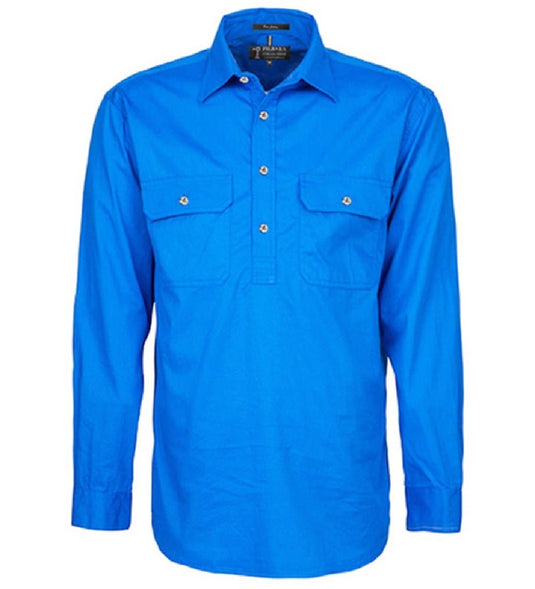 Pilbara Mens Heavy Weight Closed Front Shirt