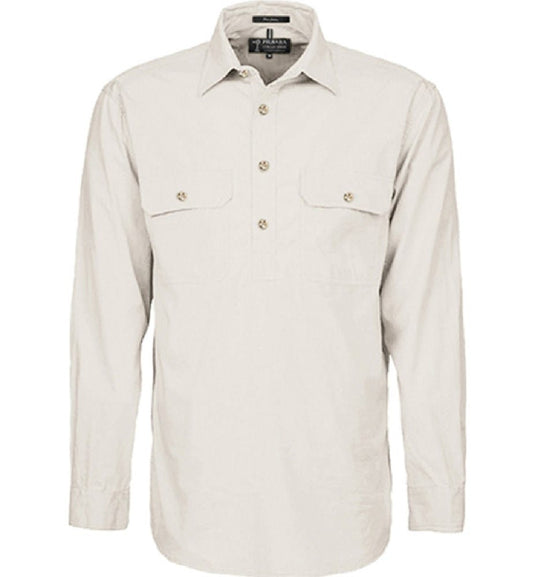 Pilbara Mens Heavy Weight Closed Front Shirt