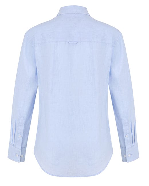 Load image into Gallery viewer, Pilbara Collection Womens Florence Classic Linen Shirt - Cloud
