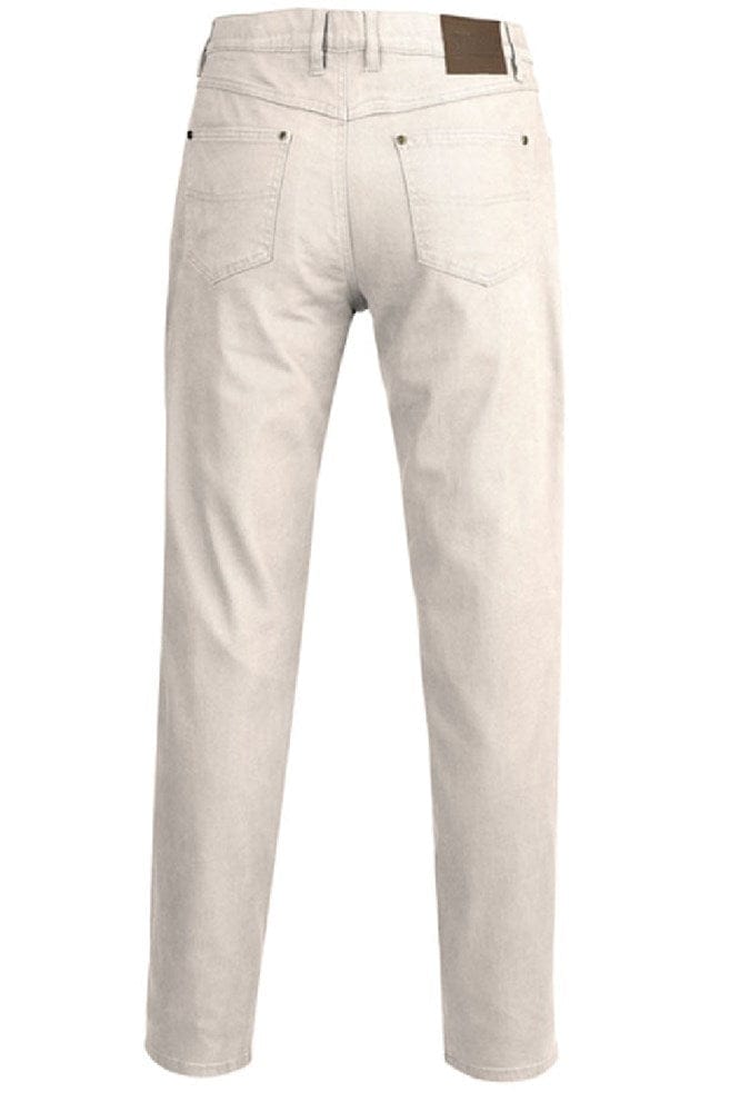 Load image into Gallery viewer, Pilbara Mens Cotton Stretch Jean - Bone
