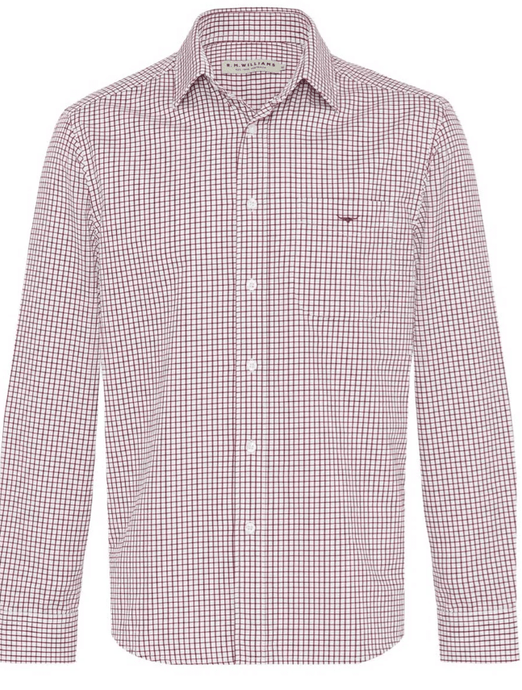 R.M. Williams Classic Regular Fit Long Sleeve Shirt - Red Wheat