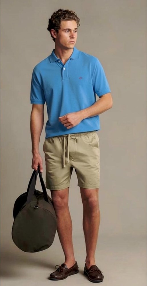 R.M. Williams Mens Rod Polo - Vintage White