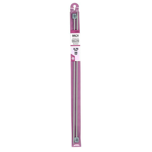 Birch Knitting Needle Premium 35cm 2.00-3.75mm