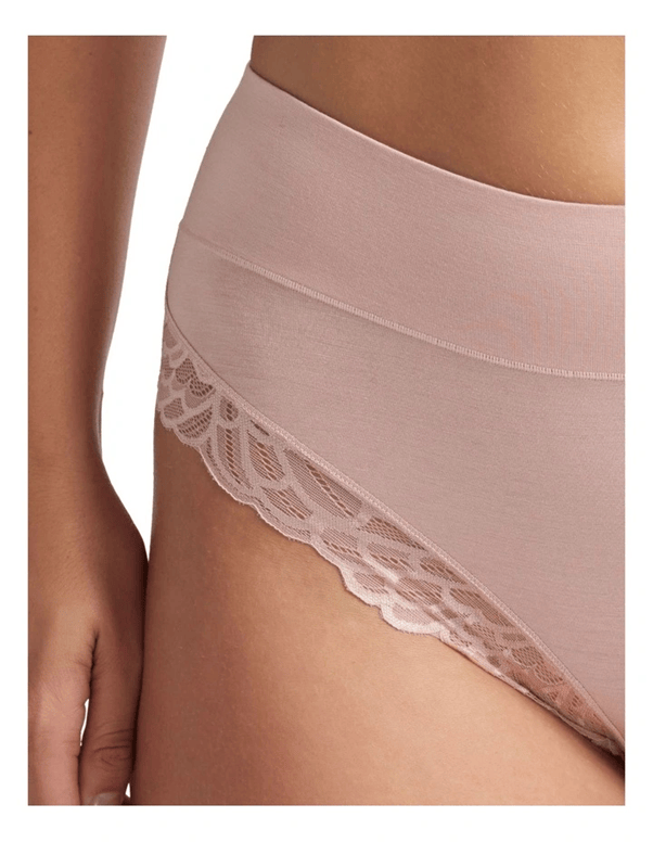 Load image into Gallery viewer, Kayser Comfort Band Lace Trim Mid Rise Brief
