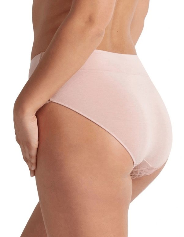 Load image into Gallery viewer, Kayser Comfort Band Lace Trim Mid Rise Brief
