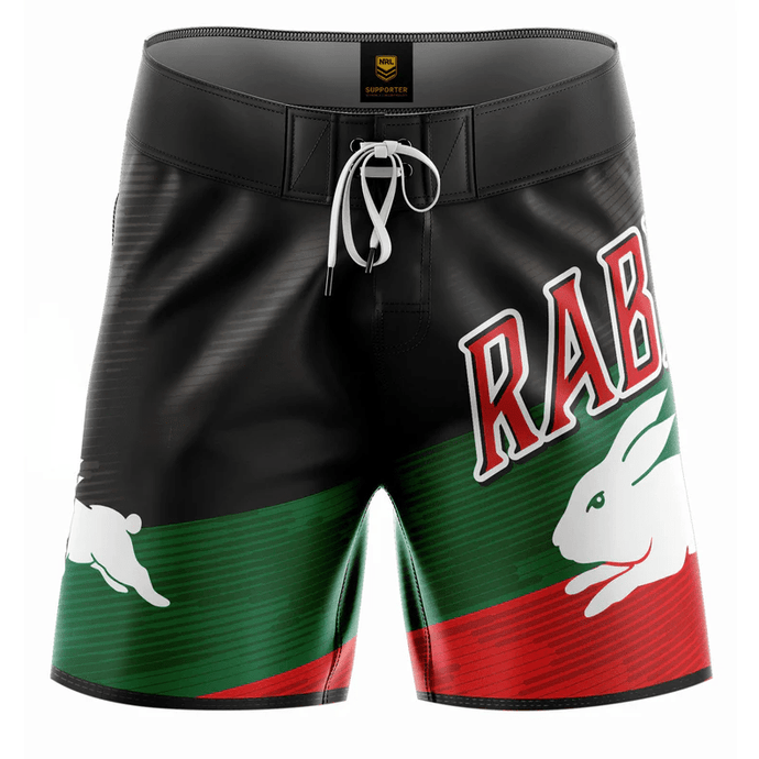 NRL Mens Rabbitohs Barrel Board Short