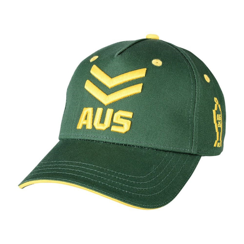 Load image into Gallery viewer, IRL Australian Kangaroos Rugby League World Cup Chevron Cap
