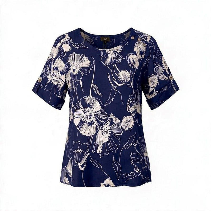 Load image into Gallery viewer, E.Talia Womens Ateilier Petal Top
