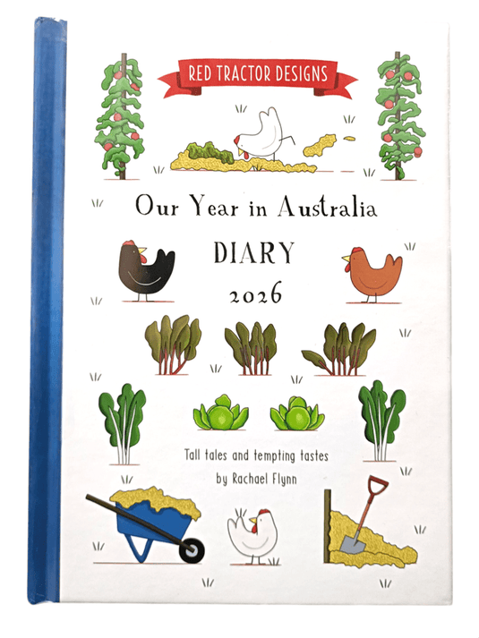 Red Tractor 2026 Diary - A5 Page To A Day