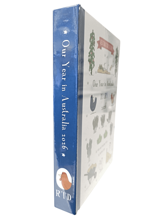 Red Tractor 2026 Diary - A5 Page To A Day
