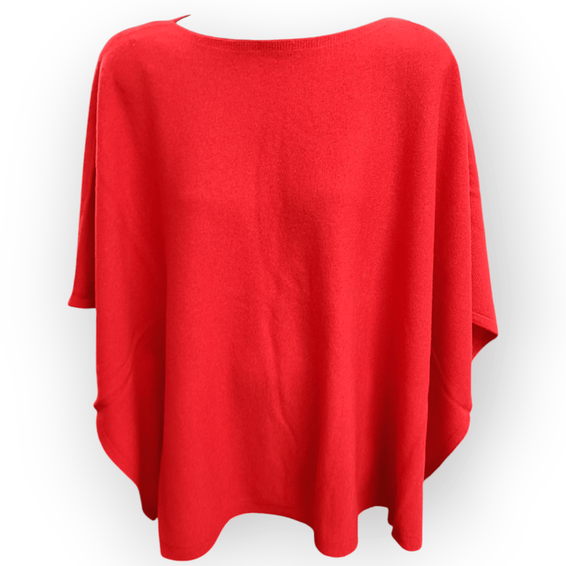 Load image into Gallery viewer, See Saw Womens 100% Luxe Merino Wool Poncho with Buttons
