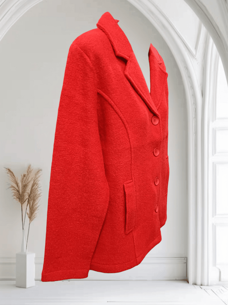 Load image into Gallery viewer, See Saw Womens 100% Boiled Wool Blazer
