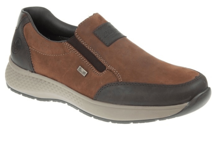 Rieker Mens Brown Slip On Shoe