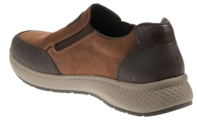 Load image into Gallery viewer, Rieker Mens Brown Slip On Shoe
