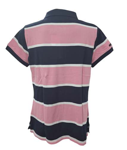 Load image into Gallery viewer, Ritemate Pilbara Womens Y/D Striped Polo
