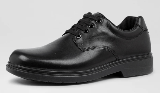 Colorado Roar Leather Lace-Up School Shoes - Senior