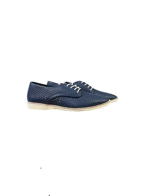 Rollie Womens Derby Punch Navy Tumble