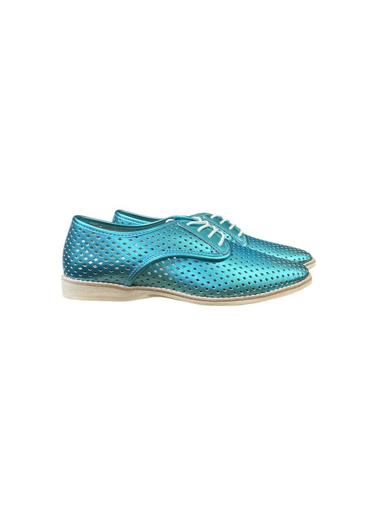 Load image into Gallery viewer, Rollie Womens Derby Punch Turquoise
