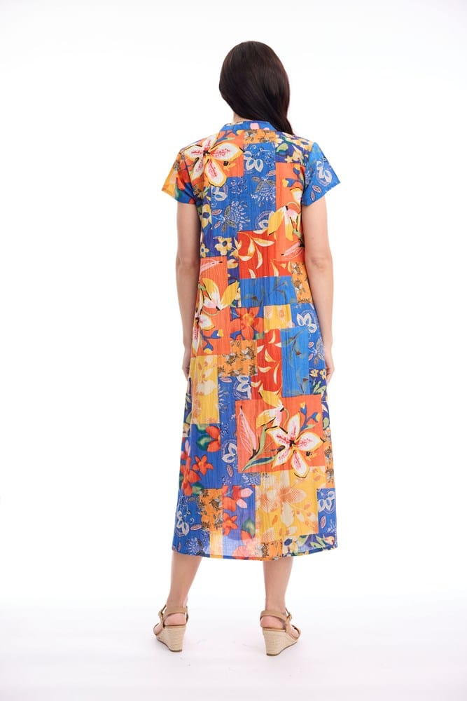 Load image into Gallery viewer, Orientique Womens Rousilion Dress Maxi Pleated
