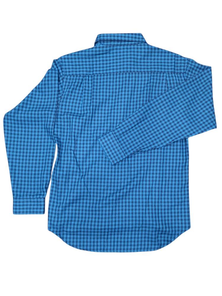 Load image into Gallery viewer, Bisley Mens Long Sleeve Brushed Cotton Shirt - Royal/Navy
