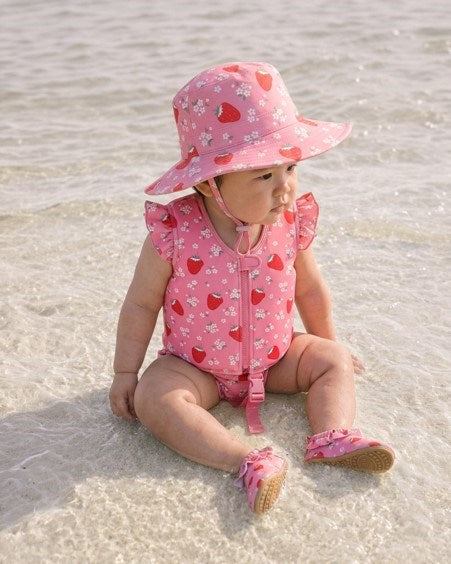Load image into Gallery viewer, Toshi Kids Swim Water Shoes - Twinkle Strawberry
