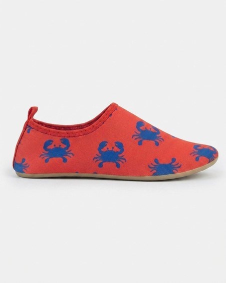 Load image into Gallery viewer, Toshi Kids Swim Water Shoes - Pirate Mud Crabs

