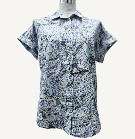 Corfu Womens 100% Cotton Prints Top