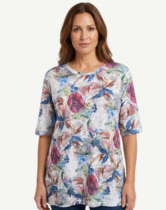Corfu Womens Meadow Daze Jersey Shirt