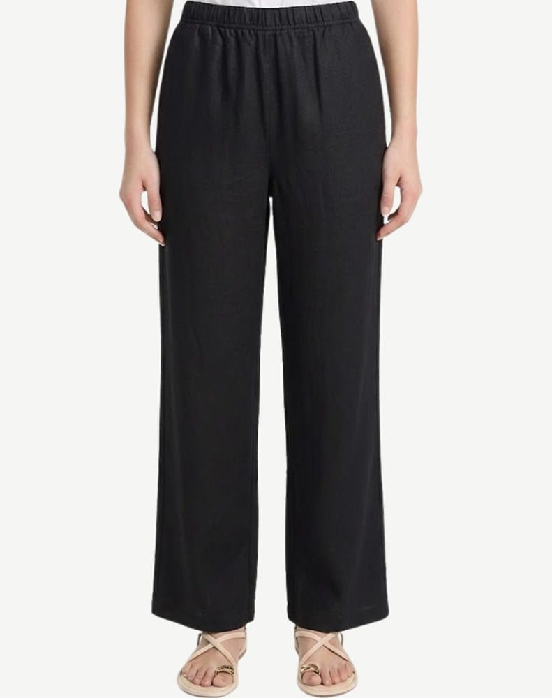 Load image into Gallery viewer, Corfu Womens Linen Elasticated Pant
