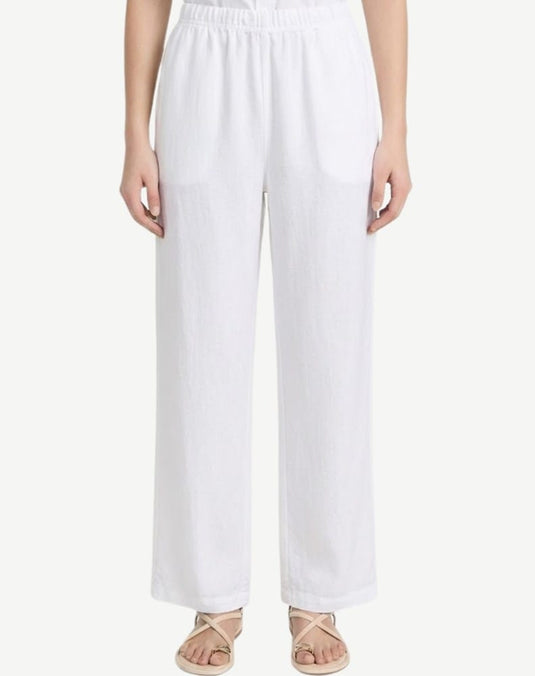 Corfu Womens Linen Elasticated Pant