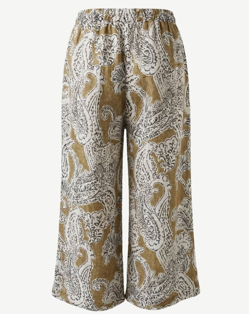 Load image into Gallery viewer, Corfu Womens Saffron Sands Printed Pants
