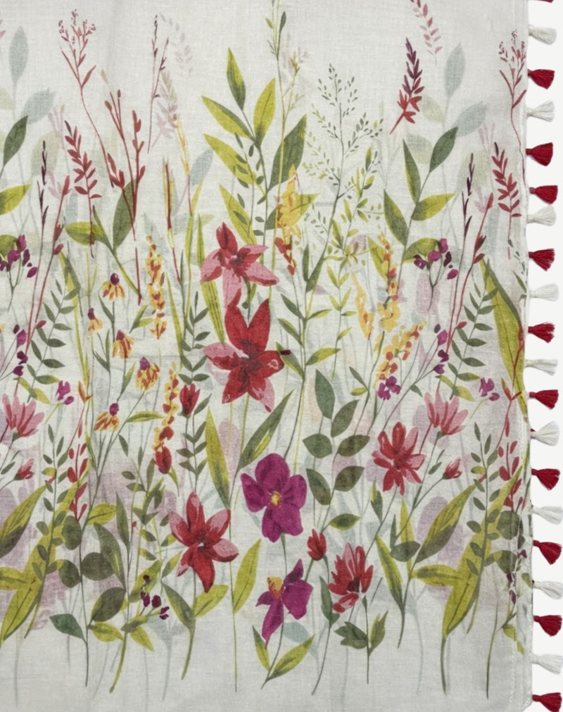 Load image into Gallery viewer, Corfu Womens Summer Scarf - Bloom Line
